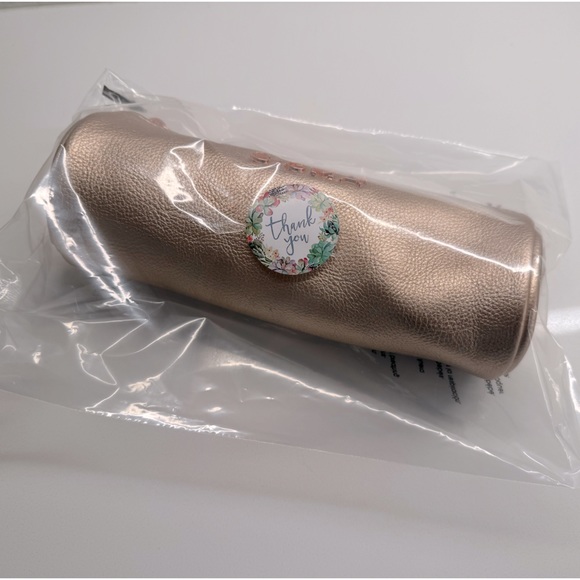 Sigma Bloom + Glow Brush Set & Beauty Bag - Rose Gold NWOT - Picture 8 of 12